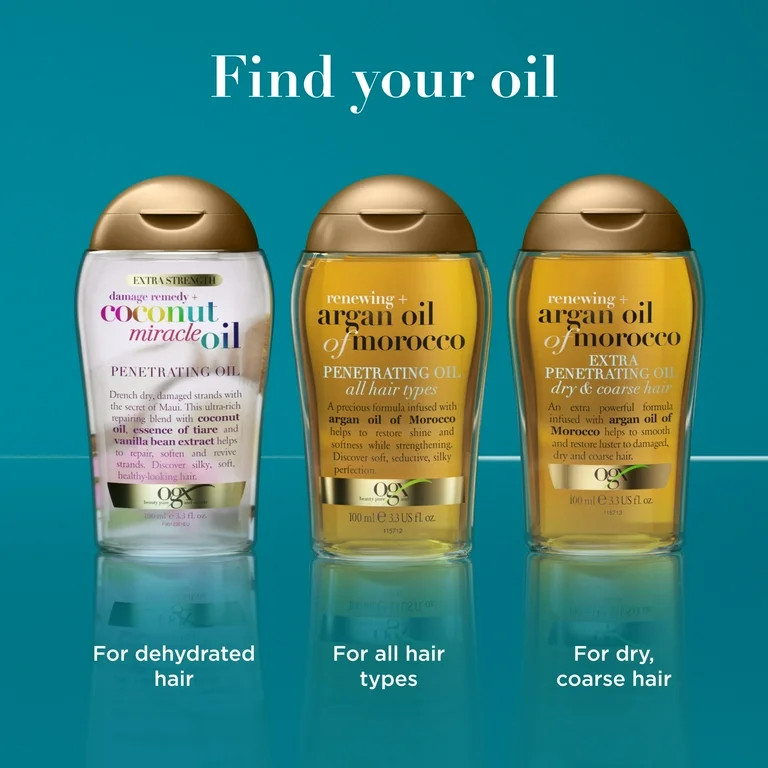 Extra Strength Argan Oil of Morocco Hair Oil Serum | Walmart (US)