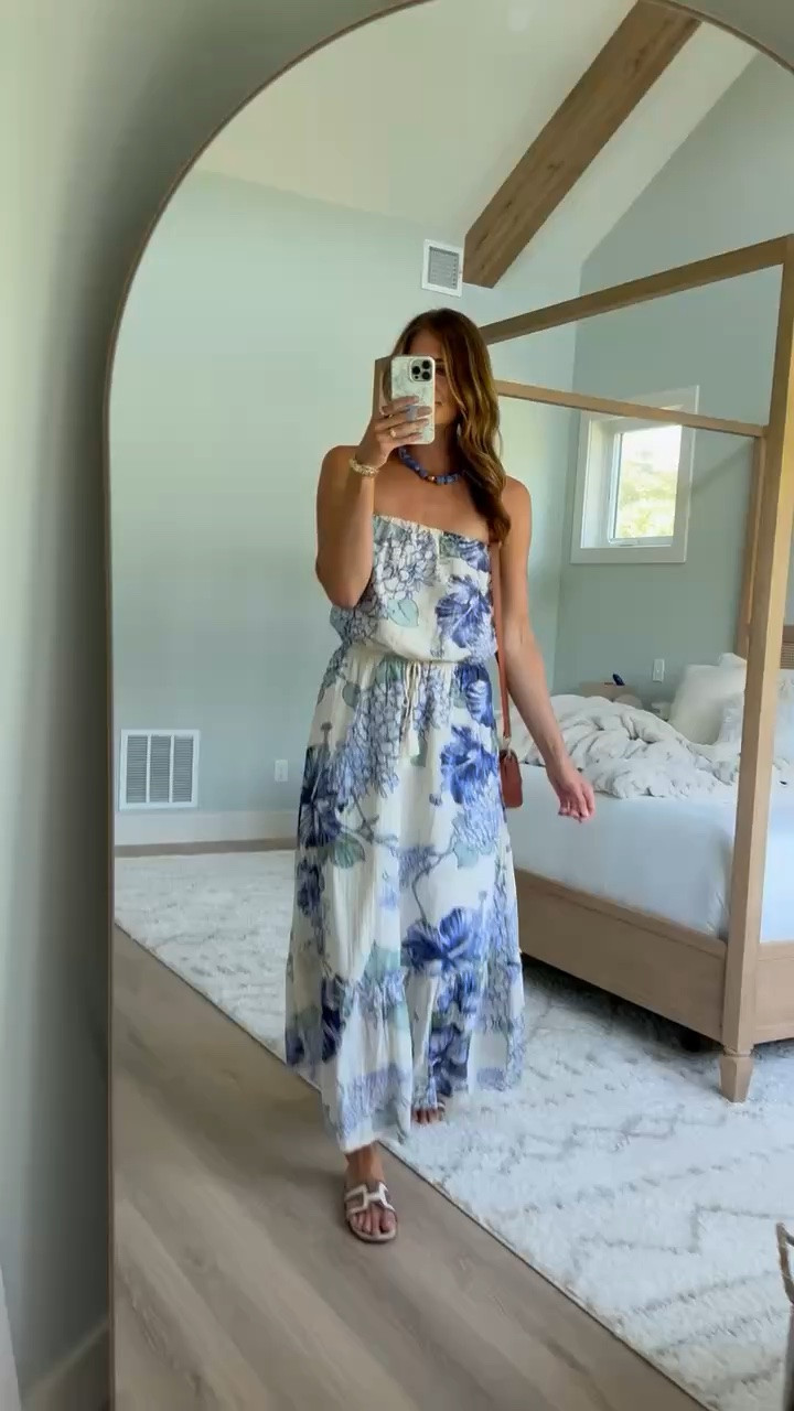 This strapless floral maxi dress is such an easy choice for summer dinners, vacations, or special occasions. The flowing skirt and longer length work beautifully for tall girls, while the floral print keeps the look fun and feminine.

Tall girl outfits, Strapless floral maxi dress, Tall friendly clothing, Summer maxi dress, Vacation outfit, Wedding guest dress, Floral dress, Special occasion style, Feminine outfits, 6 foot style, Summer fashion, Stang and Co

#LTKootd #LTKTravel #LTKSeasonal