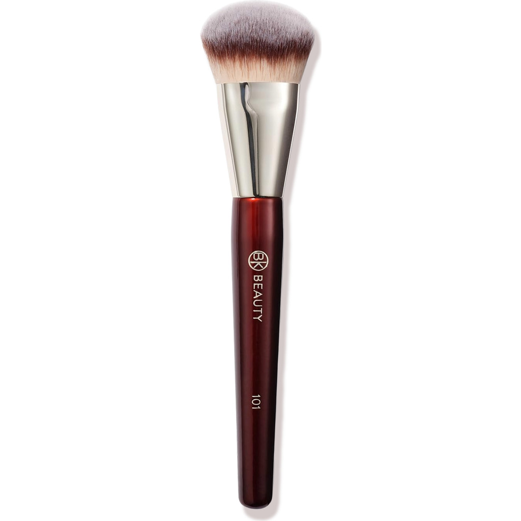 BK Beauty 101 Contoured Foundation Brush in Burgundy at Nordstrom | Nordstrom
