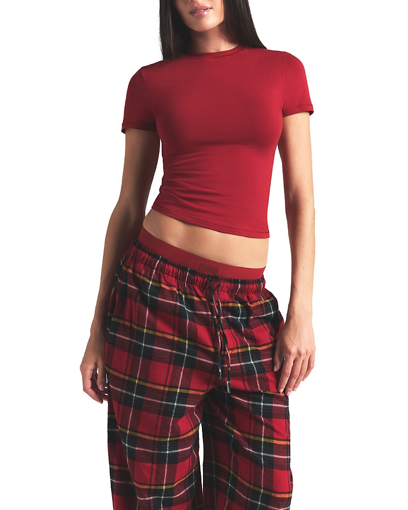 Skims Cotton Jersey Tee | Bloomingdale's (US)