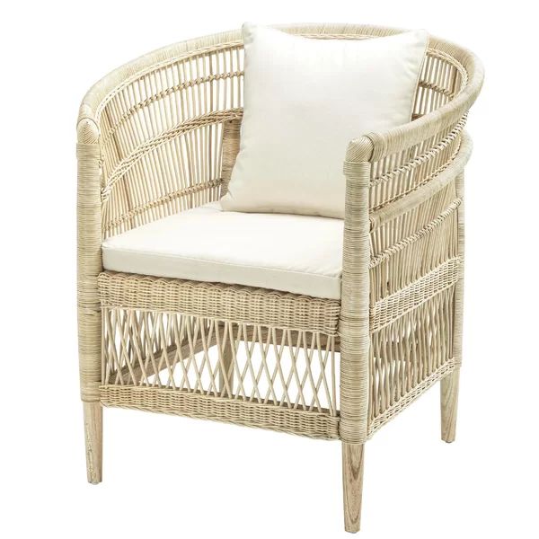 Togo Rattan 30" Barrel Chair | Wayfair North America