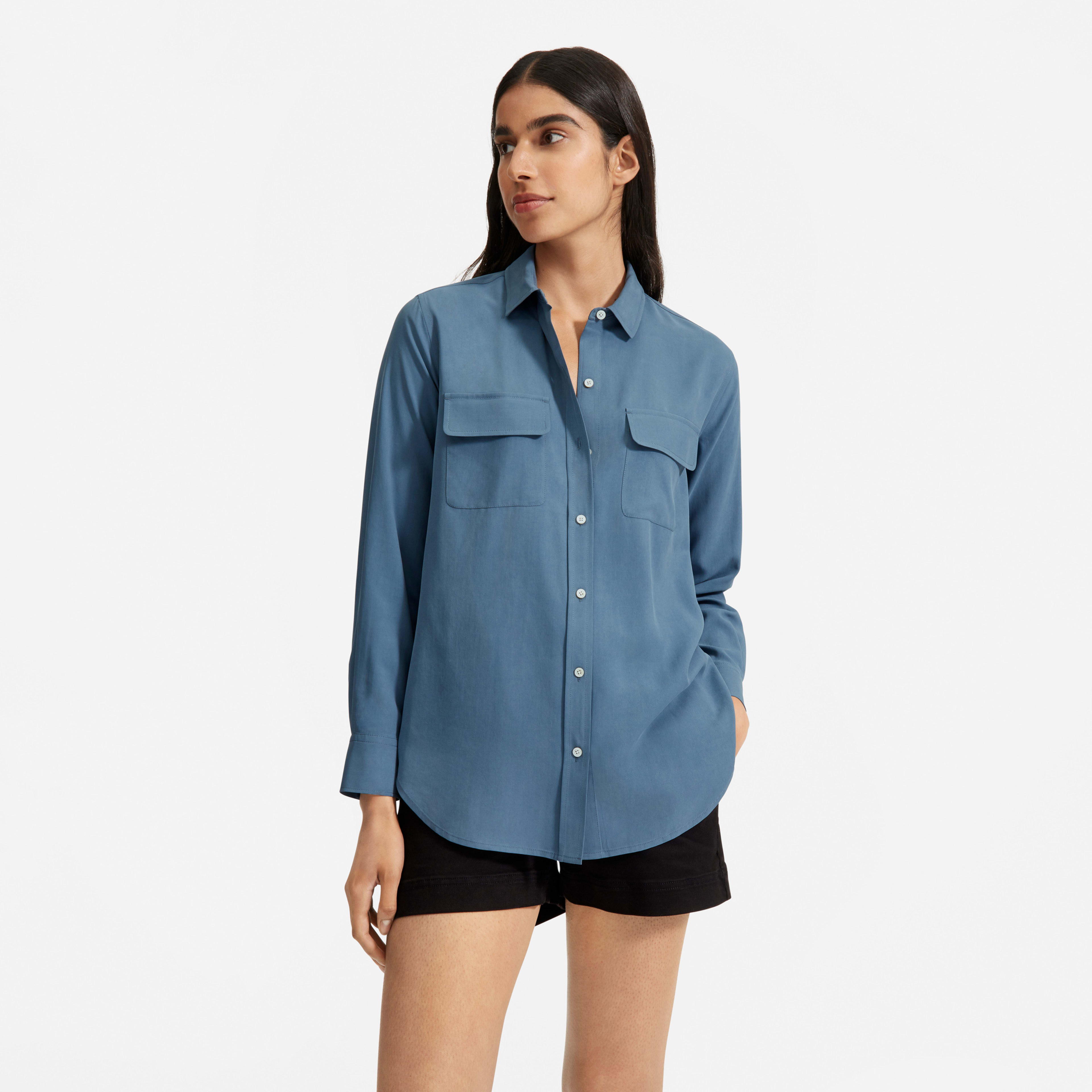 The Washable Silk Relaxed Shirt | Everlane