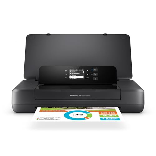 HP OfficeJet 200 Wireless Mobile Printer - Black, Battery Included (CZ993A) | Amazon (US)