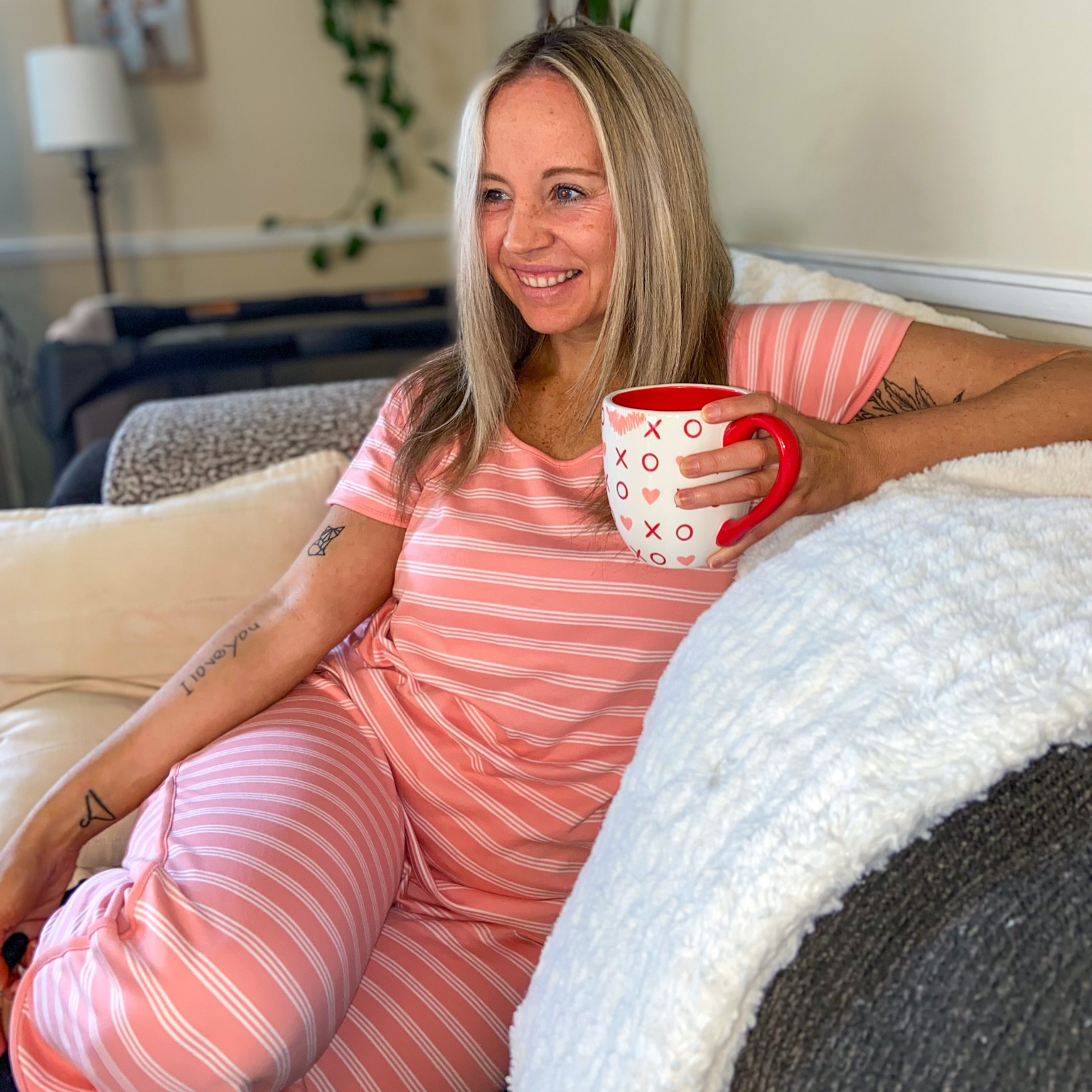 LAKE pajamas new spring collection is incredible - I’m loving this coral striped set for spring! 

#LTKfit #LTKstyletip #LTKunder100