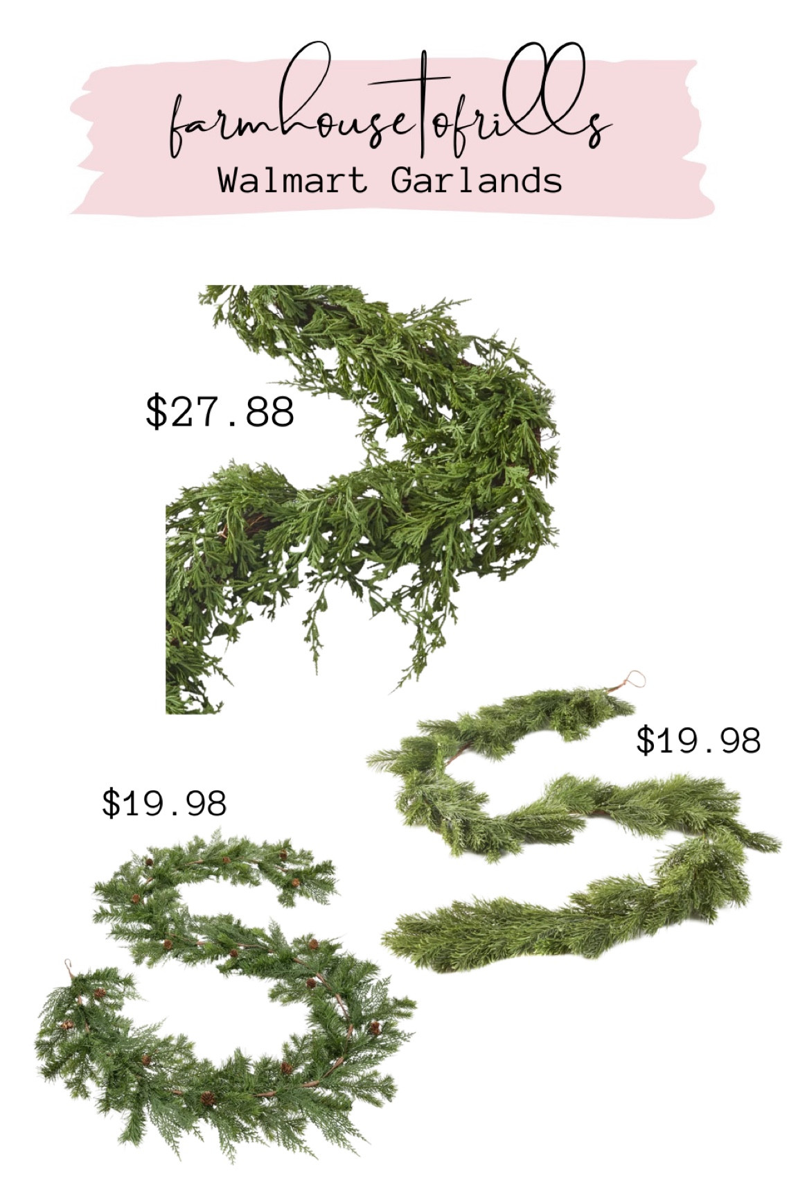 Christmas garland! 

#LTKHoliday #LTKunder50 #LTKSeasonal