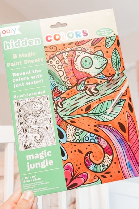 New hidden colors paint pages by Ooly, perfect for rainy days 🌧️

#LTKKids #LTKFamily #LTKSeasonal