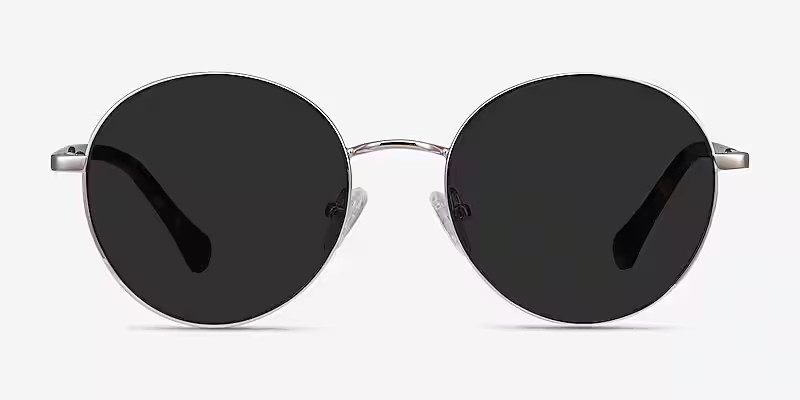 Grasp - Round Gold Frame Prescription Sunglasses | Eyebuydirect | EyeBuyDirect.com