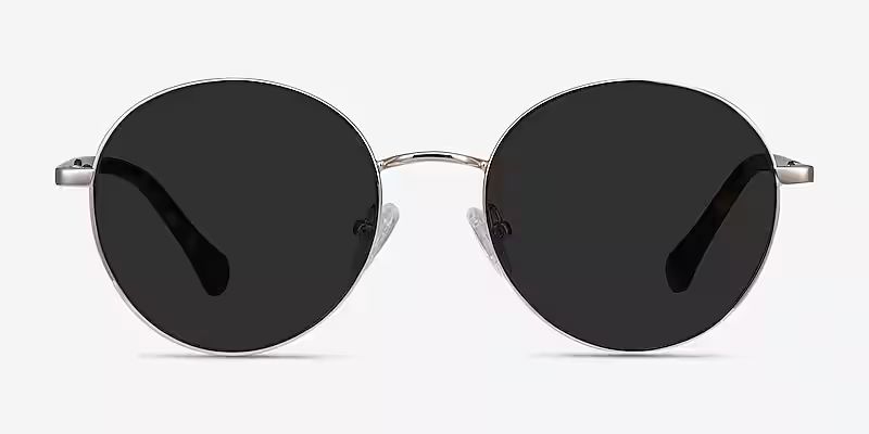 Grasp - Round Gold Frame Prescription Sunglasses | Eyebuydirect | EyeBuyDirect.com