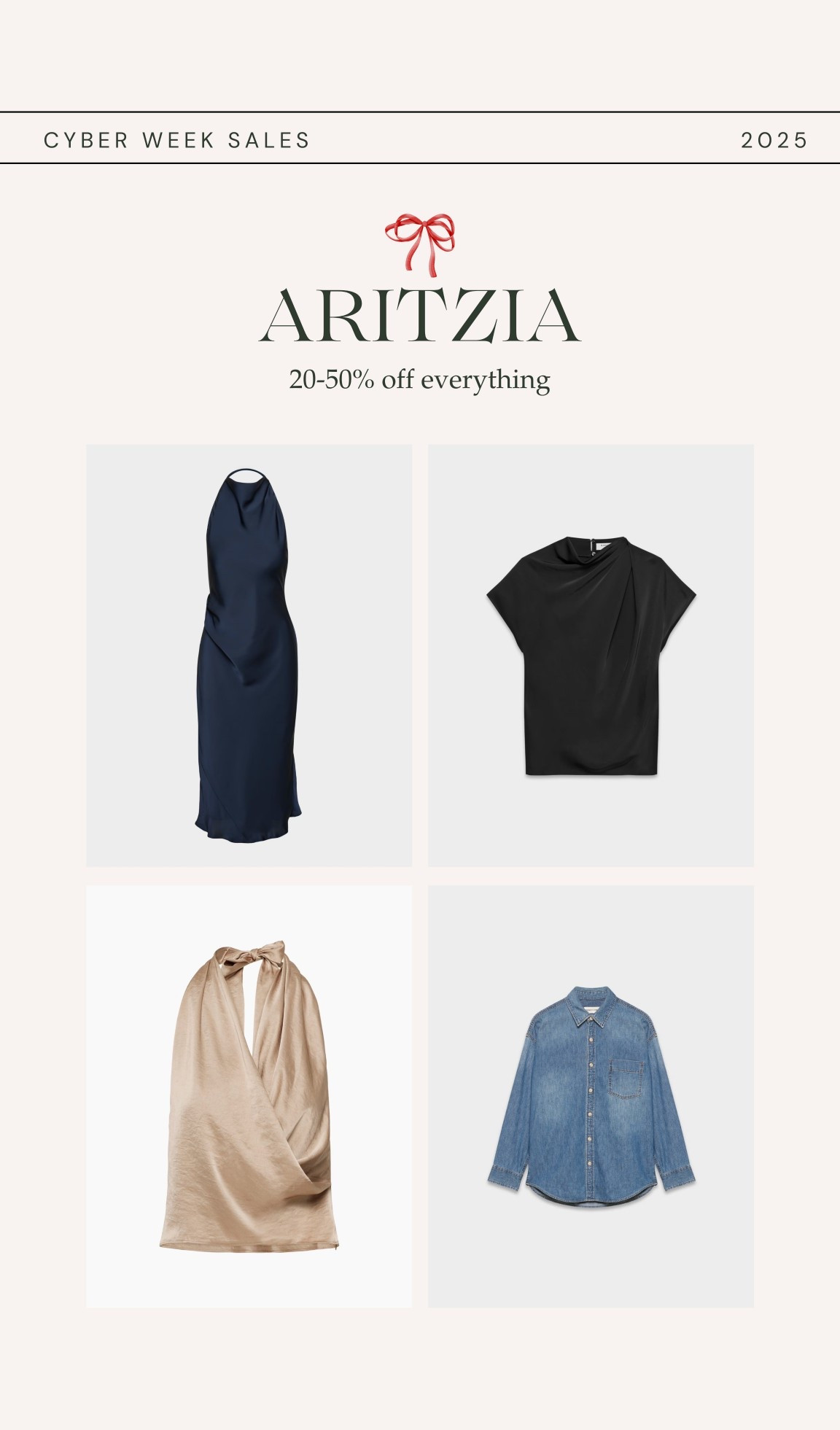 [11/25/25] aritzia classic staples 20-50% off!
Linking other favorites on sale, I generally wear xxs/xs or 00/0

#LTKSaleAlert #LTKHoliday #LTKPetite #LTKHoliday