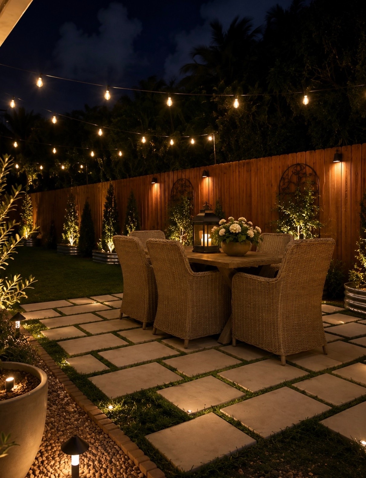 Upgrading the space day by day. 
We added this outdoor dining set that I picked up from #homegoods linked a similar ￼

#LTKHome #LTKSeasonal #LTKselfcare