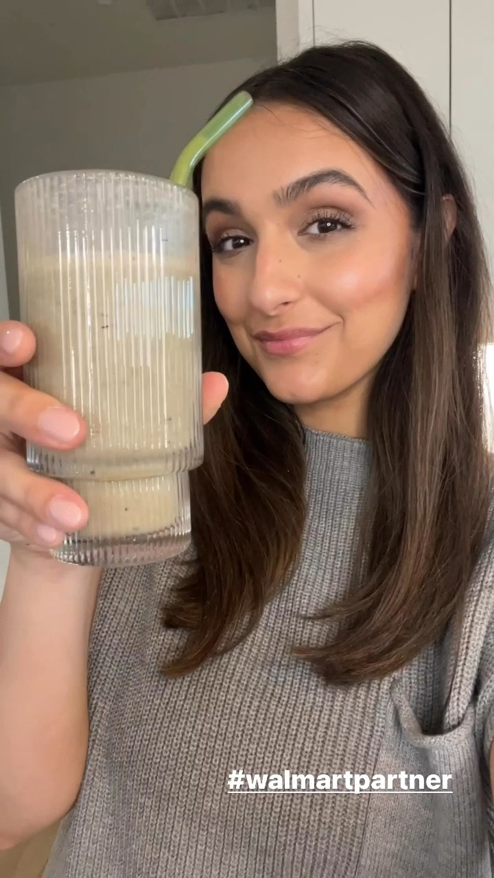 Teaming up with @walmart today to share my morning smoothie recipe!! 🥰 We love our Walmart+ InHome membership because with that added service, we can have a trusted associate deliver the groceries inside our fridge and pantry. There’s no added fees!! Okay, let’s get into what you need for the smoothie:
	⁃	Ice
	⁃	Handful of spinach
	⁃	Handful of blueberries
	⁃	Handful of strawberries
	⁃	Milk of your choice (I fill it up halfway)
	⁃	1 banana
	⁃	A spoonful of peanut butter
	⁃	Protein powder
It’s filling and yummy! Let me know if you try it out! 💚 

#nextwithnita #nwnhome #walmart #walmartpartner #walmartplus #smoothierecipe #smoothie #greensmoothie

#LTKhome