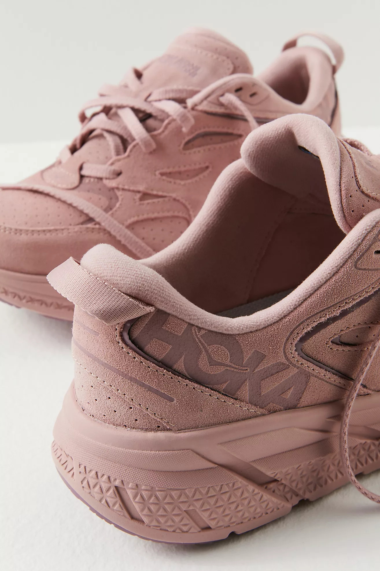 Hoka Clifton L Suede Sneakers | Free People (Global - UK&FR Excluded)