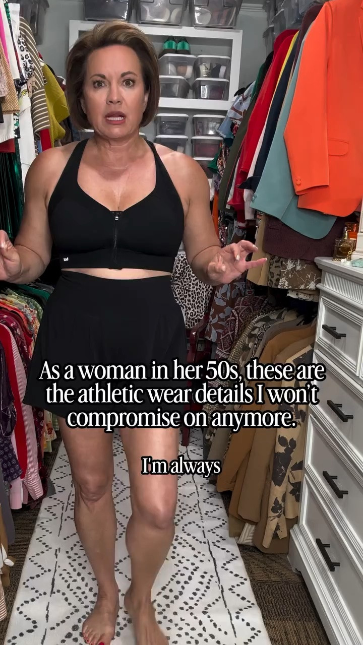 I’ve reached the stage where I don’t want to spend my day tugging, adjusting, or feeling uncomfortable in my clothes. If I’m wearing athletic wear, I want it to fit well, feel good, and make me feel confident.

These Amazon finds checked all the boxes:

✔️ Adjustable zip-front top
✔️ Great coverage and support
✔️ Buttery-soft fabric
✔️ High-waisted shorts with a wide waistband
✔️ Built-in shorts underneath
✔️ Lightweight, breathable fabric

They’re the kind of pieces that work whether you’re headed to a workout, running errands, traveling, or just trying to stay cool this summer.

What’s one thing you refuse to compromise on when it comes to athletic wear? 👇

#LTKActive #LTKOver40 #LTKMidsize