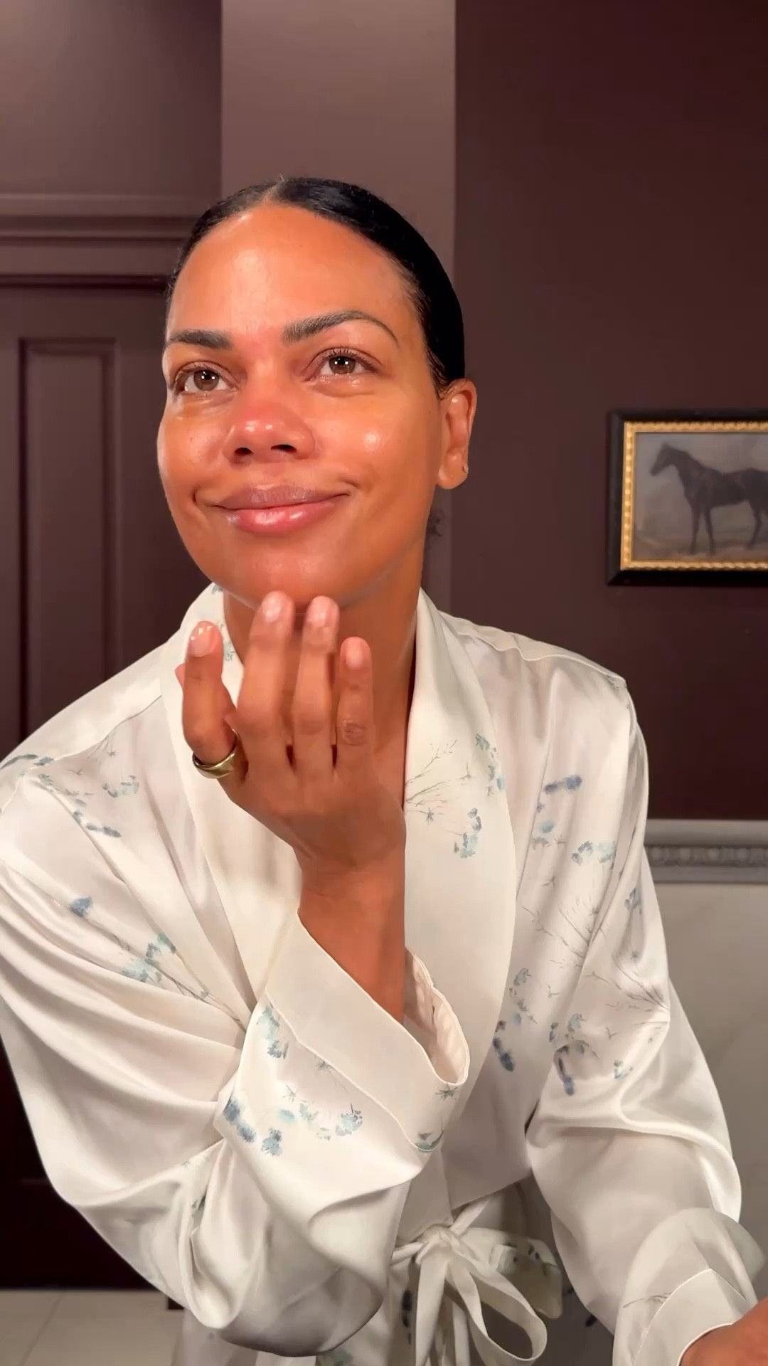 FOR THOSE OVERWHELMED WITH SKINCARE: 1. Get consistent with AM SPF. 
2. Once you're consistent with SPF, add retinol PM. 
3. Once you're consistent with retinol, add vit c AM. 
4. If you're ready for more, add peptides.

#LTKBeauty #LTKOver40