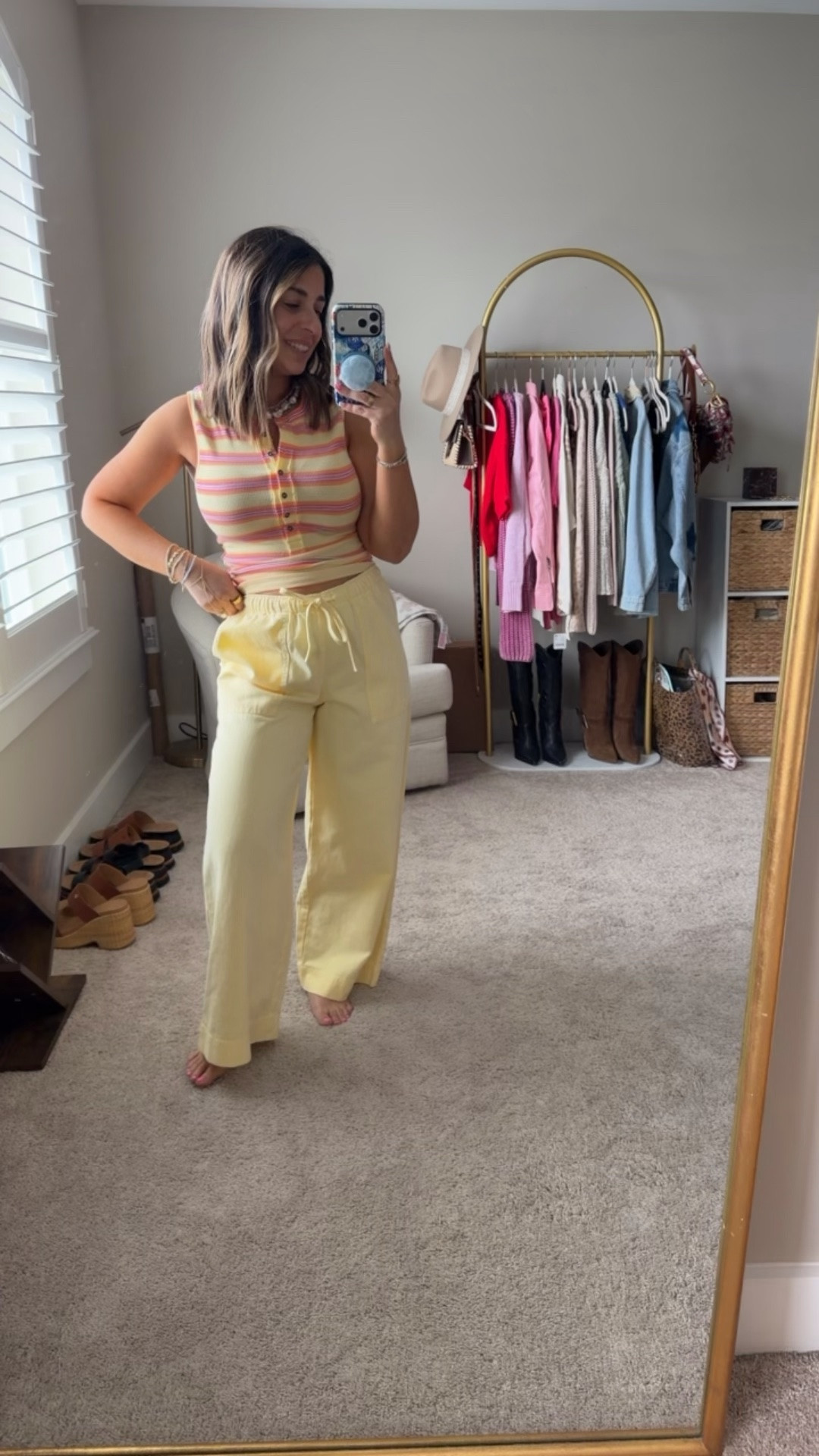 Small in tank and pants

#LTKPetite #LTKootd #LTKmomlife