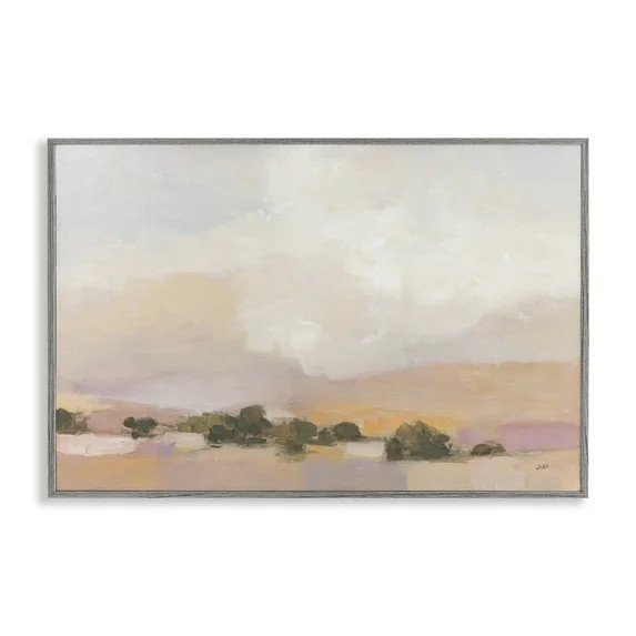 Stupell Industries Desert Landscape Abstract Landscape & Nature Painting Gray Framed Art Print Wa... | Walmart (US)