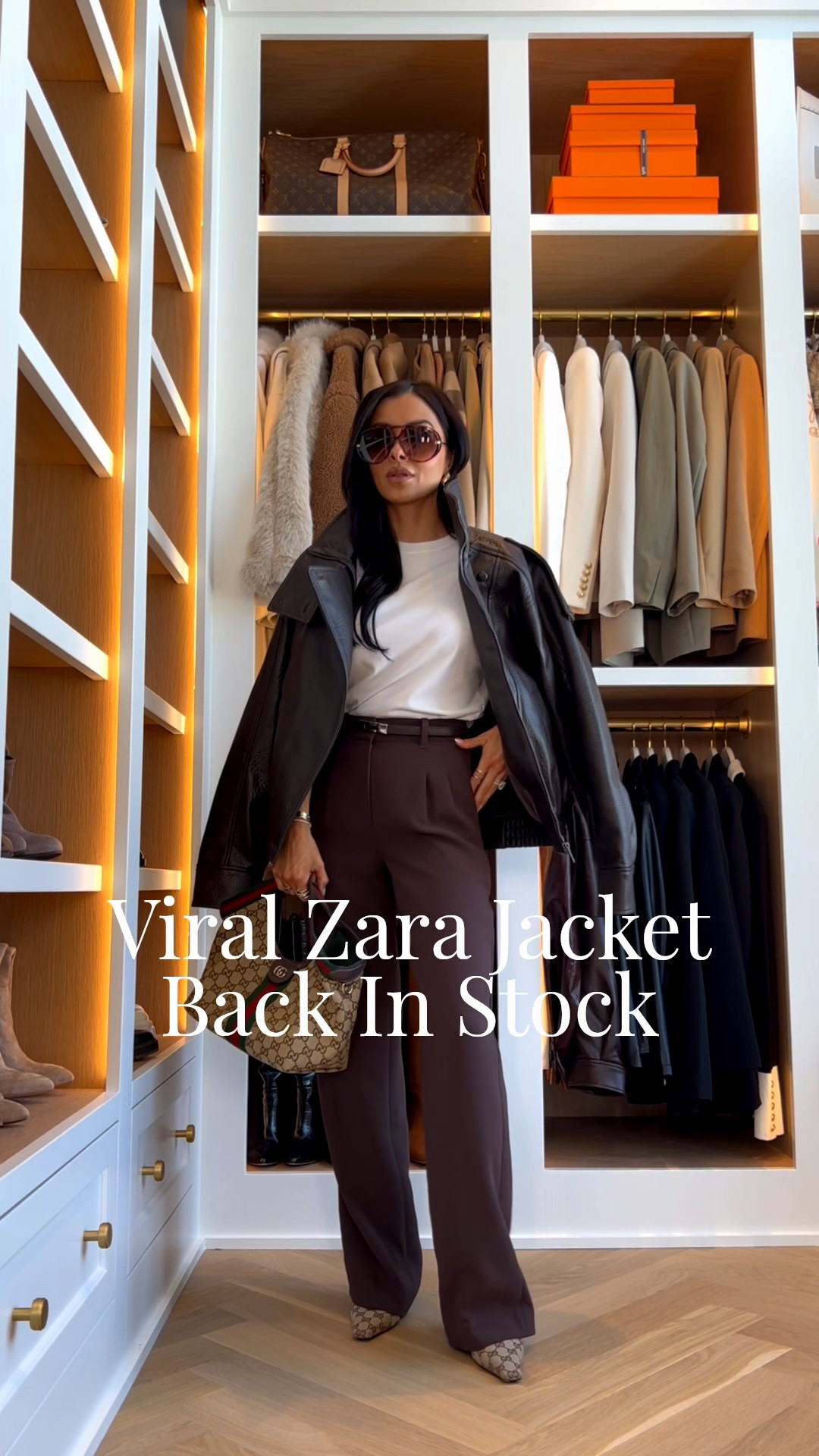 This best selling Zara funnel neck bomber jacket is back in stock!

#LTKOver40 #LTKSeasonal #LTKmomlife