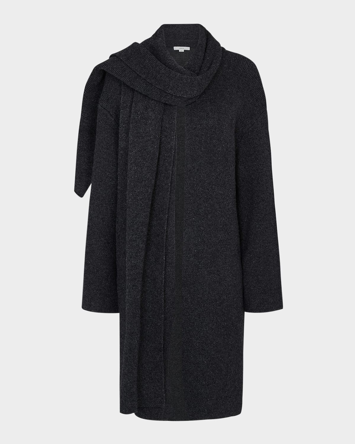 Draped Scarf Car Coat | Neiman Marcus