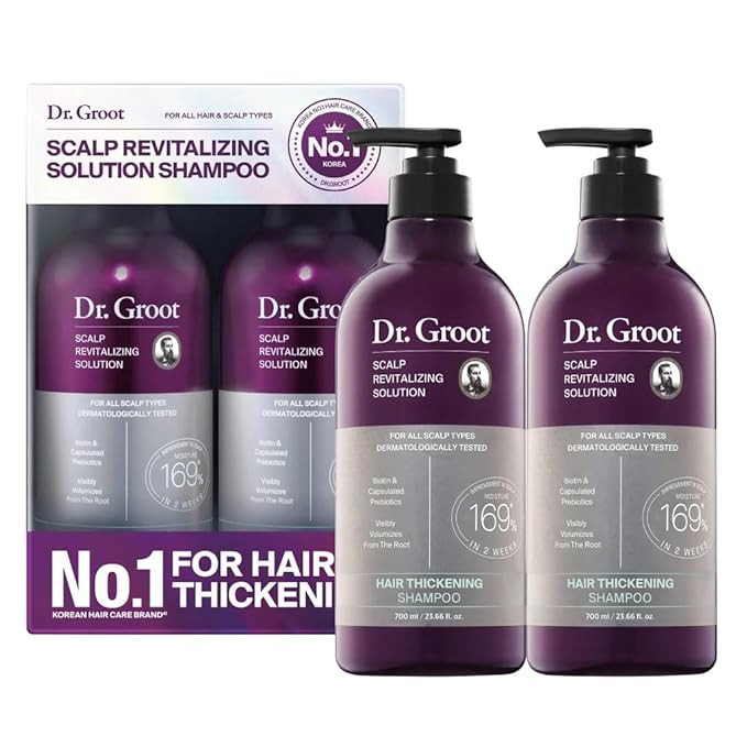 Dr. Groot Scalp Revitalizing Solution Shampoo, 23.66 fl oz, 2-pack | Amazon (US)