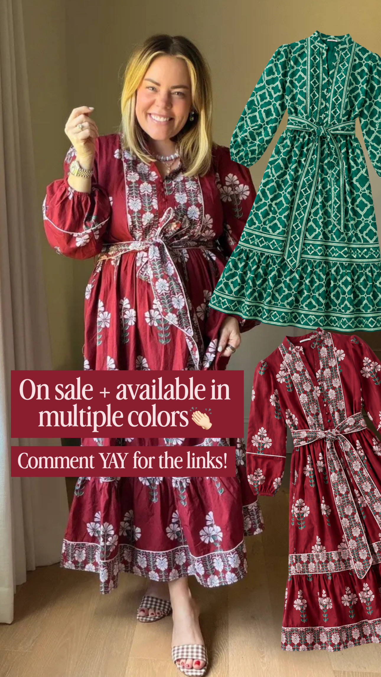 This dress from Belk is on sale AND available in multiple colors!

#LTKgrwm #LTKootd #LTKmomlife