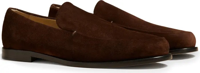 Khaite Alessio Suede Loafer (Women) | Nordstrom | Nordstrom
