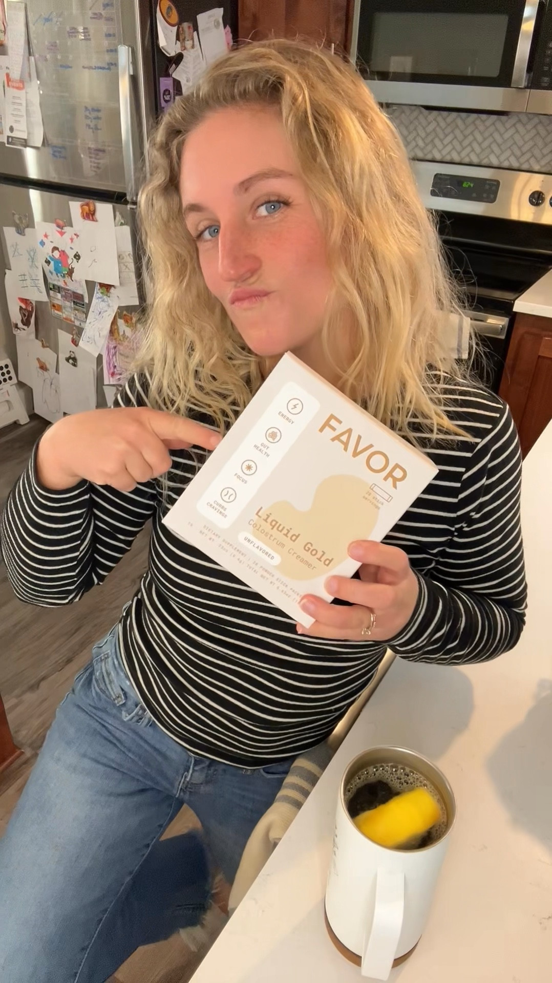 Starting my day with a little liquid gold!✨ Loving @tryfavor colostrum creamer— packed with healthy fats, gut-supporting goodness, and energy to power through the day. Even better it’s sourced from family farms and made in the USA 🇺🇸 

#liquidgold #healthyfats #guthealthmatters #madeintheusa #supportlocal #energyboost #morningroutine

#LTKBeauty