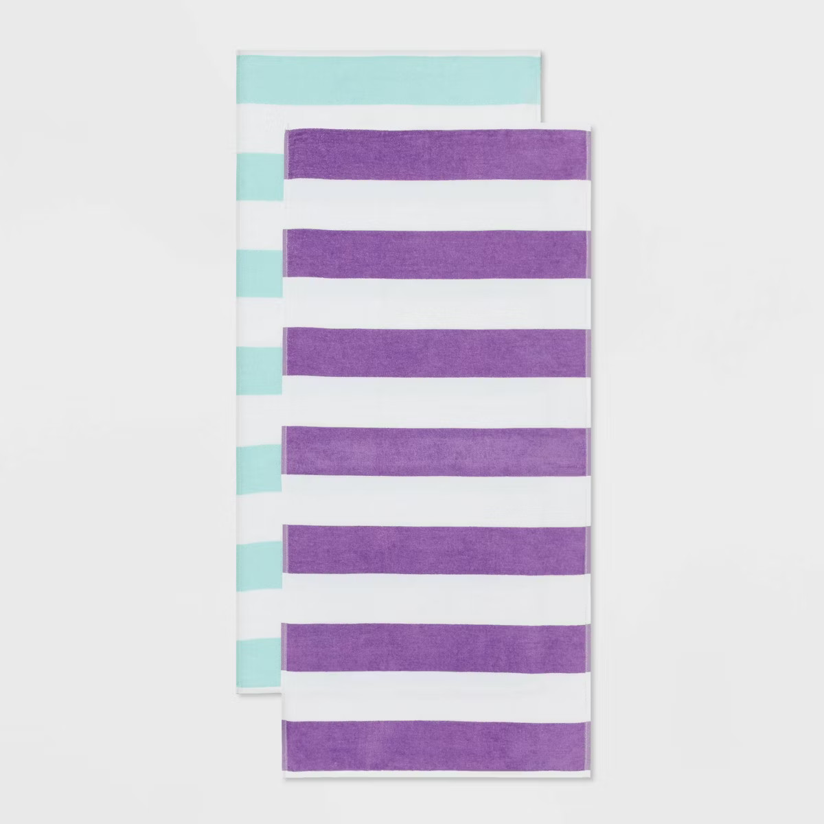 2pk Striped Beach Towel Bundle - Sun Squad™ | Target
