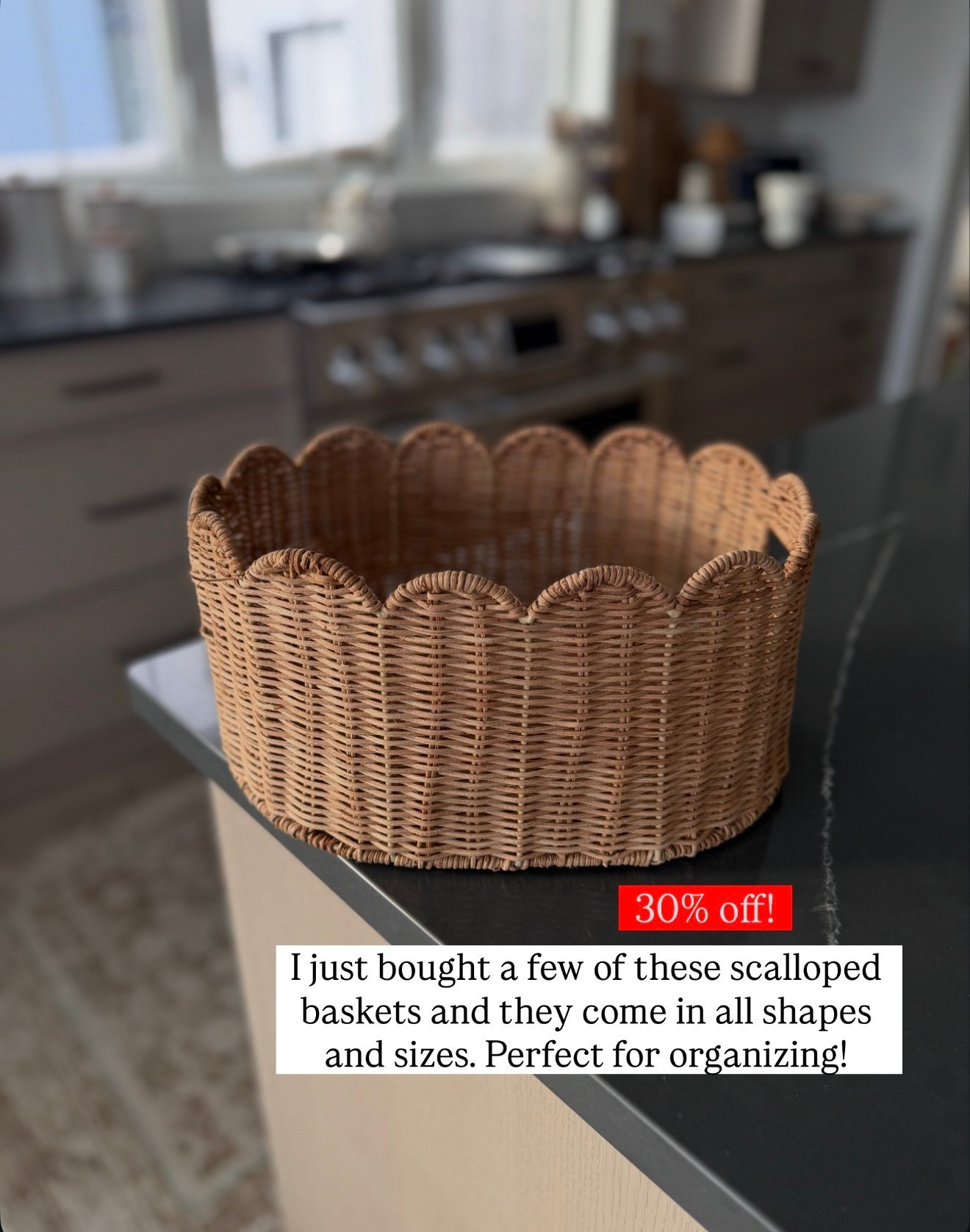 The prettiest new baskets! Currently 30% off  

#LTKFindsUnder50 #LTKSaleAlert #LTKHome