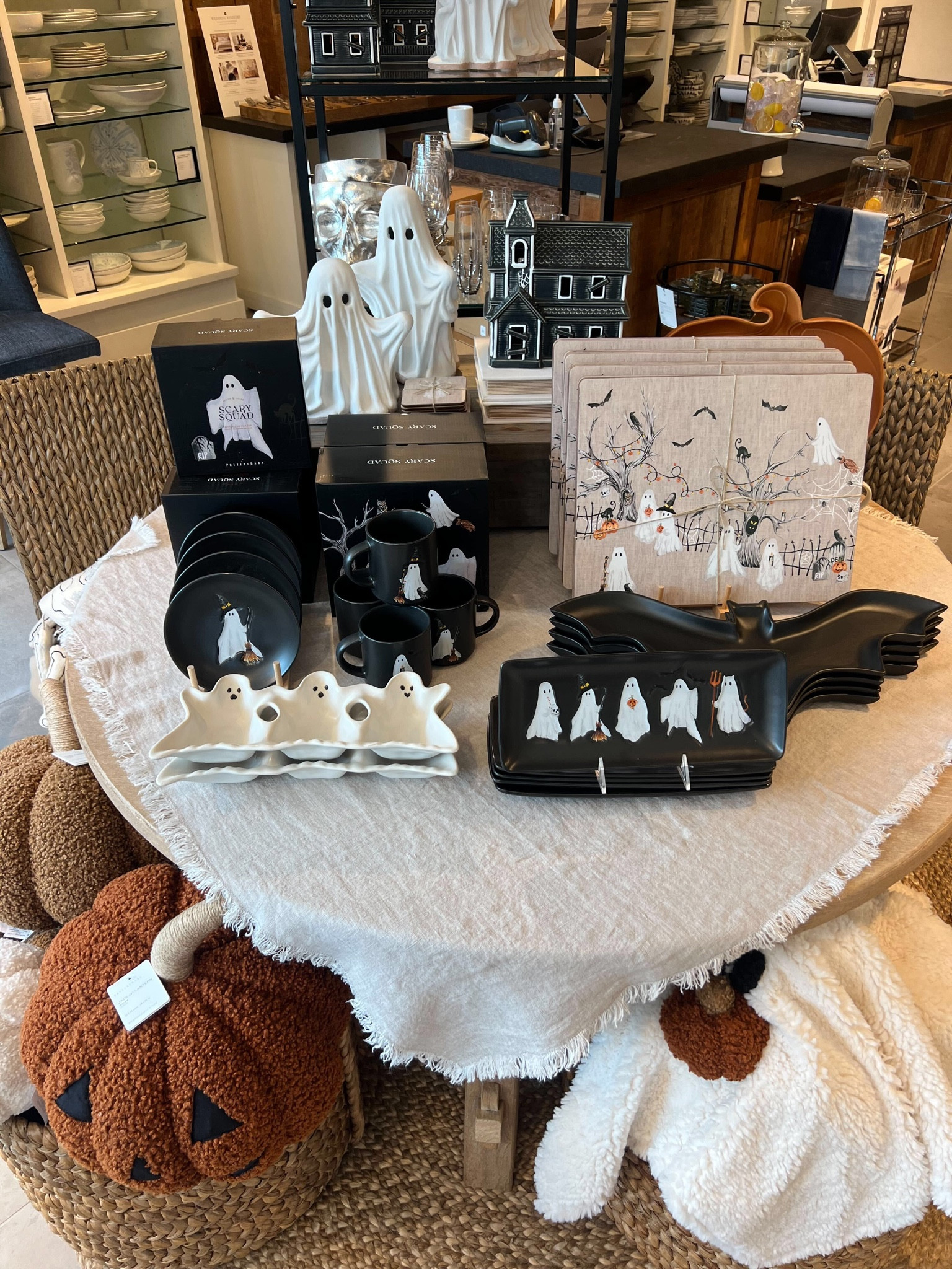 New Pottery Barn Halloween finds! Halloween decor, Halloween mugs, Halloween pillows, Halloween plates, Halloween tablescape, Halloween decor, ghost decor, ghost mug, ghost plates, ghost decor, ghost pillow, ghost figurine, ghost placemat, pumpkin pillow, jack o lantern pillow, Halloween pillow, cute Halloween decor, pottery barn Halloween decor   

#LTKFindsUnder100 #LTKSeasonal #LTKHome