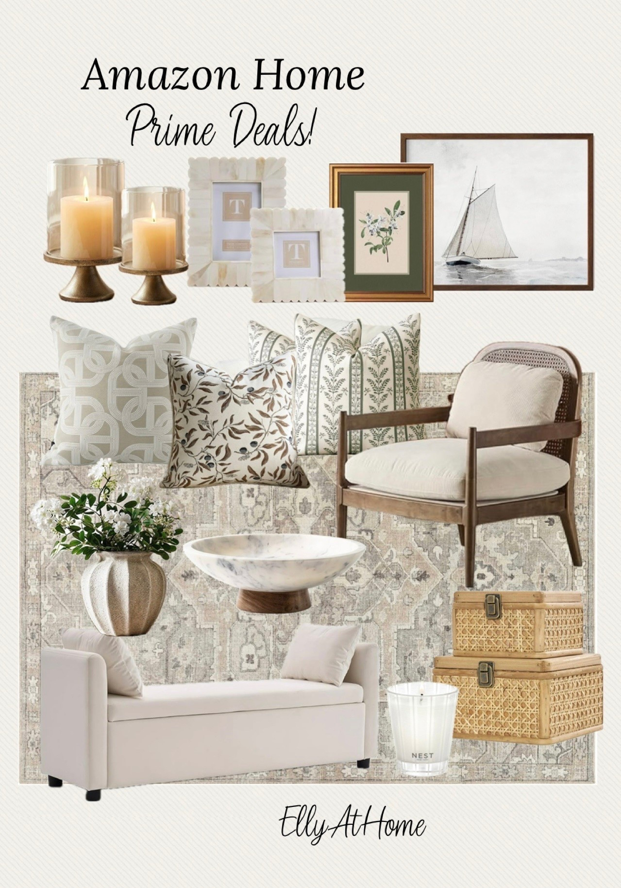 Many selections on Prime deals!Amazon classic home styling! Shop throw pillows, wall artwork, vases, decor, rug, florals, accent chairs, bench + more. Free shipping.

#LTKHome #LTKSaleAlert