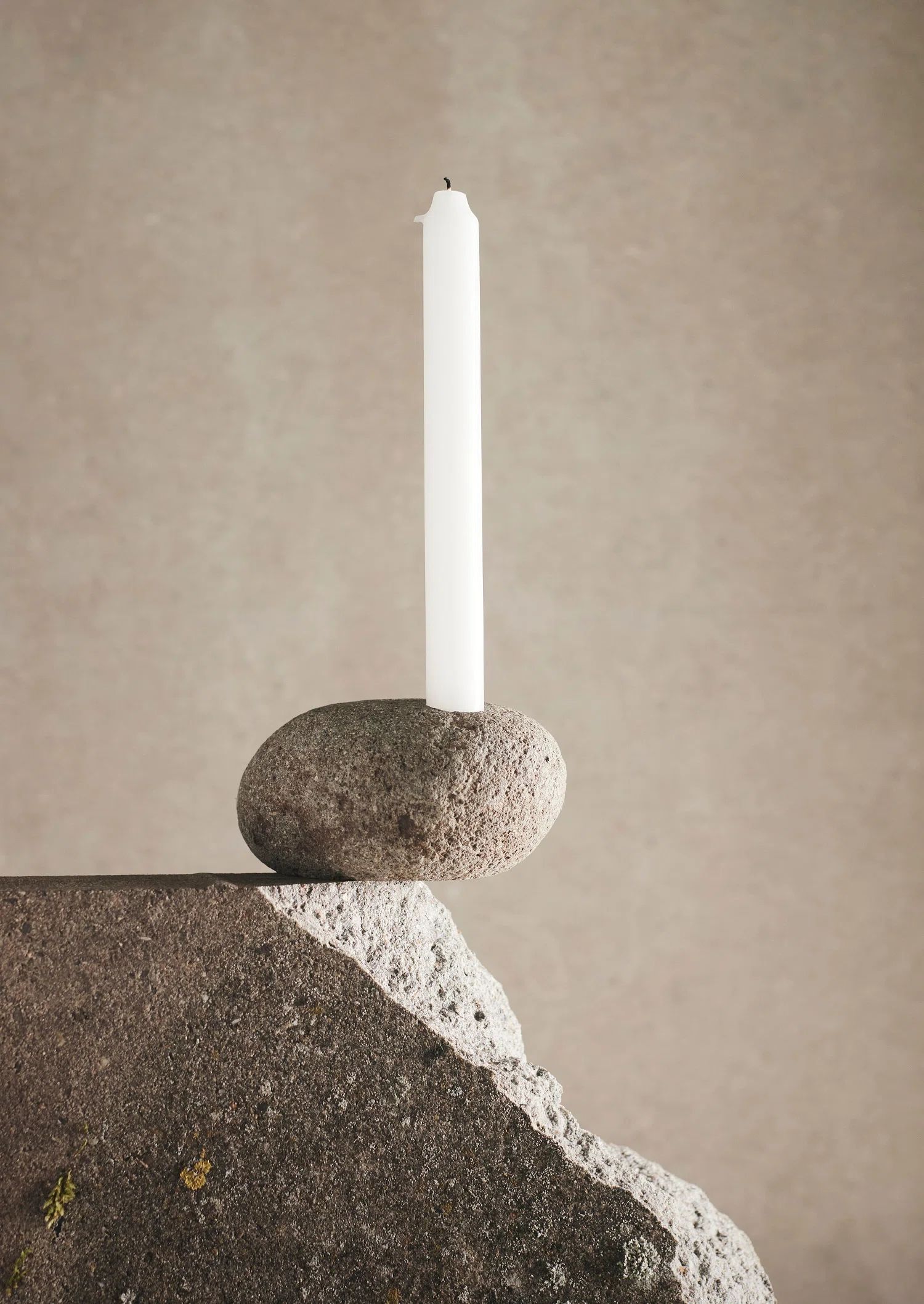 Wrought Studio Candle Holder Valley - Grey/Natural | Wayfair | Wayfair North America