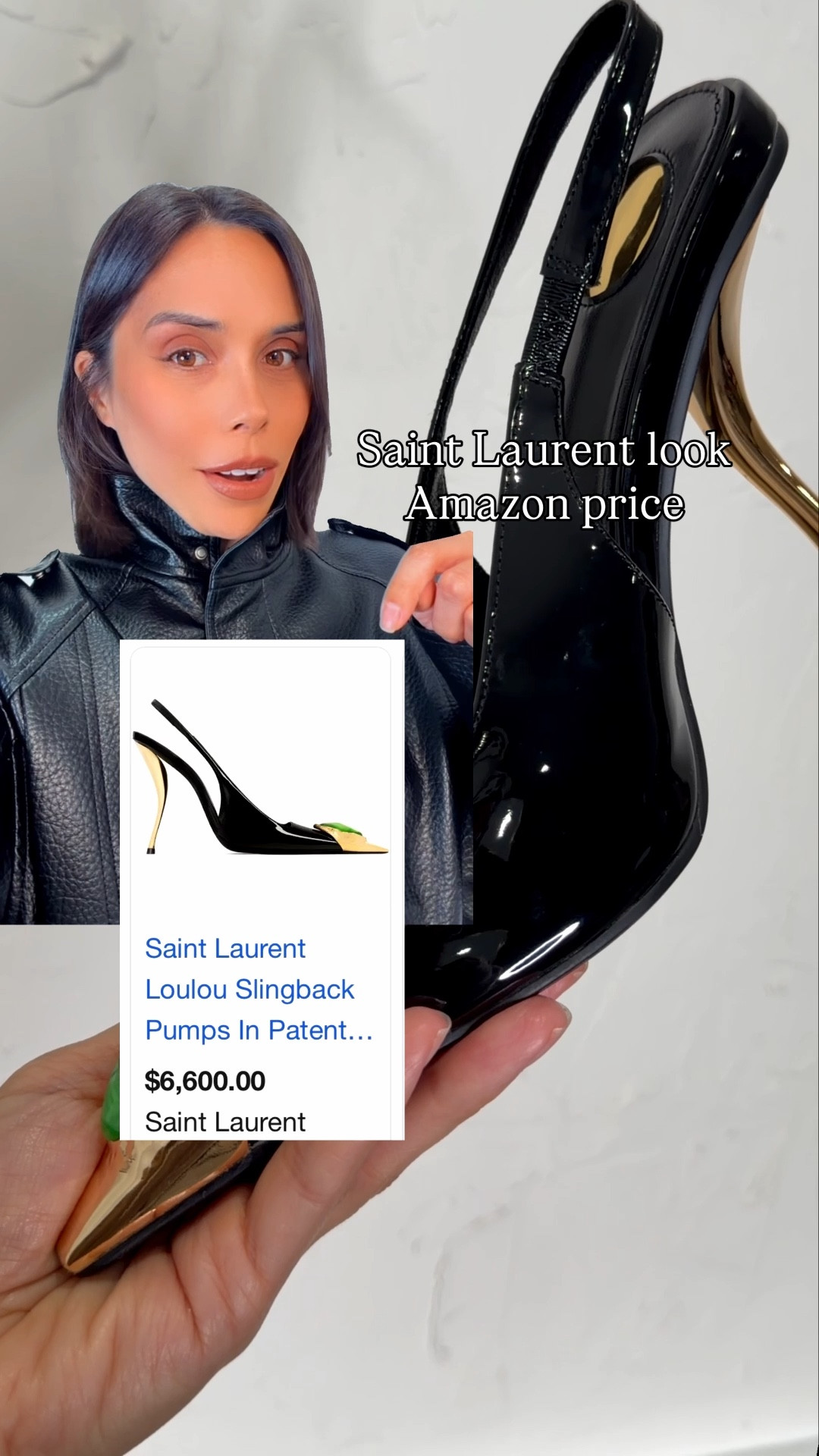 Viral Saint Laurent heels, but at an Amazon price! These are gorgeous and they have so many colors! I got my true size. The left strap is a little big, but I’ll be using body tape to keep in place👌🏽. 

#LTKFindsUnder50 #LTKFindsUnder100 #LTKGiftGuide