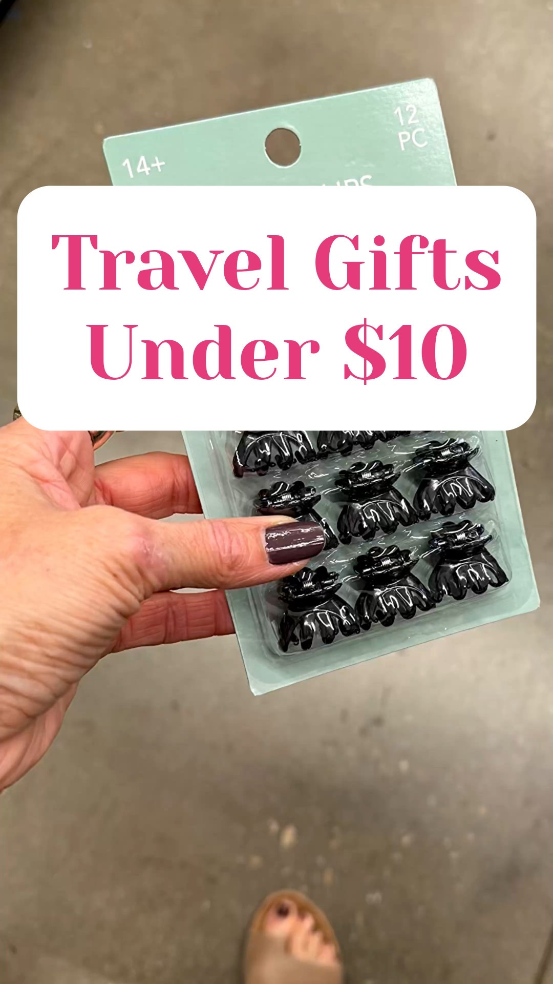 EASY GIFT IDEA - Make a gift bag for the traveler 🧳 All under $10. Shower caps & cord (hair) clips from Dollar Store & listed plenty of other ideas to include too {my container isn’t under $10 - just one of my favorites 😉} 

#LTKGiftGuide #LTKTravel