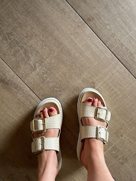 Sandals for summer… 

#LTKfindsunder100 #LTKSeasonal #LTKshoecrush