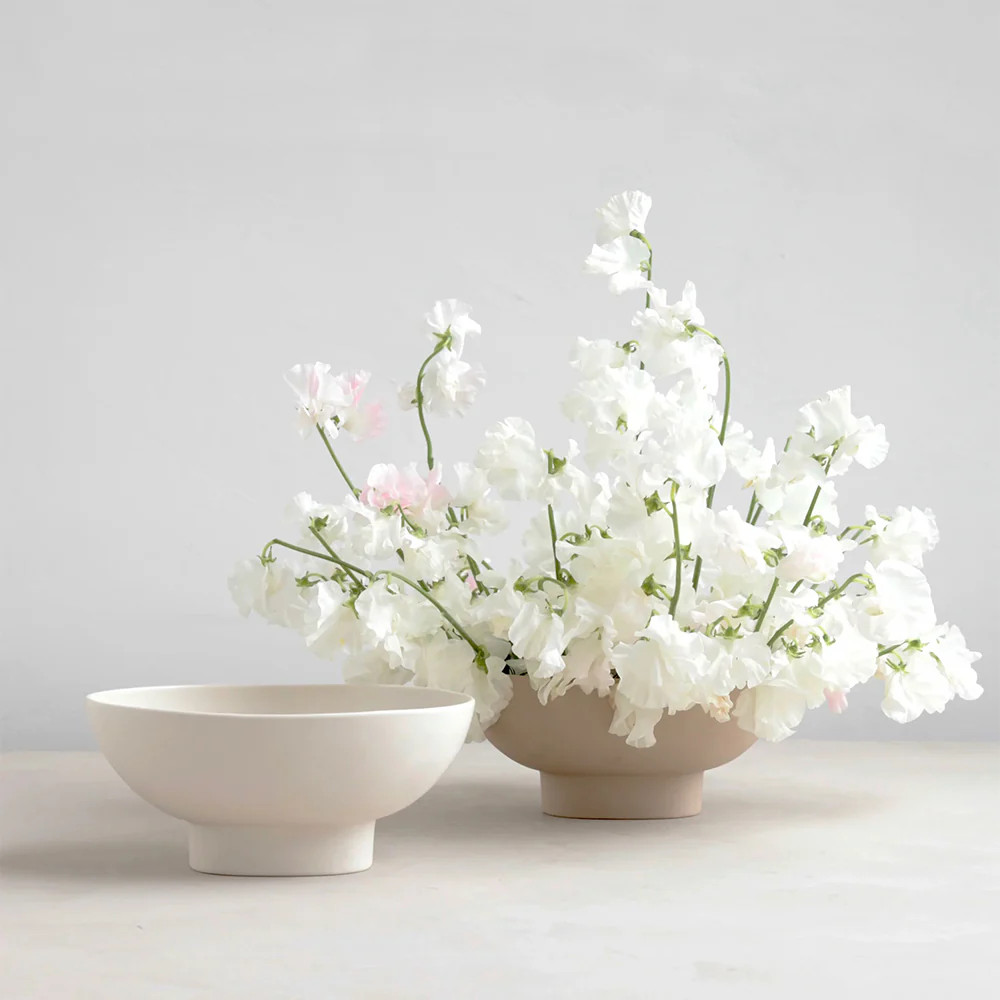 Ceramic Compote Vase | Roan Iris