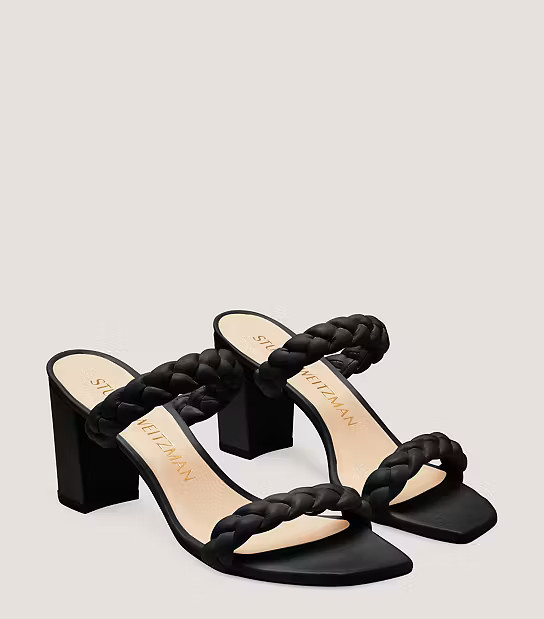 Braida Aleena 75 Block Sandal | Stuart Weitzman Outlet