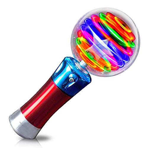 ArtCreativity Spinning Light Up Toy Wand – Magic Ball with LED Lights, Sensory Spinner for Kids, Party Favors & Classroom Prizes, Autism-Friendly Gift | Amazon (US)