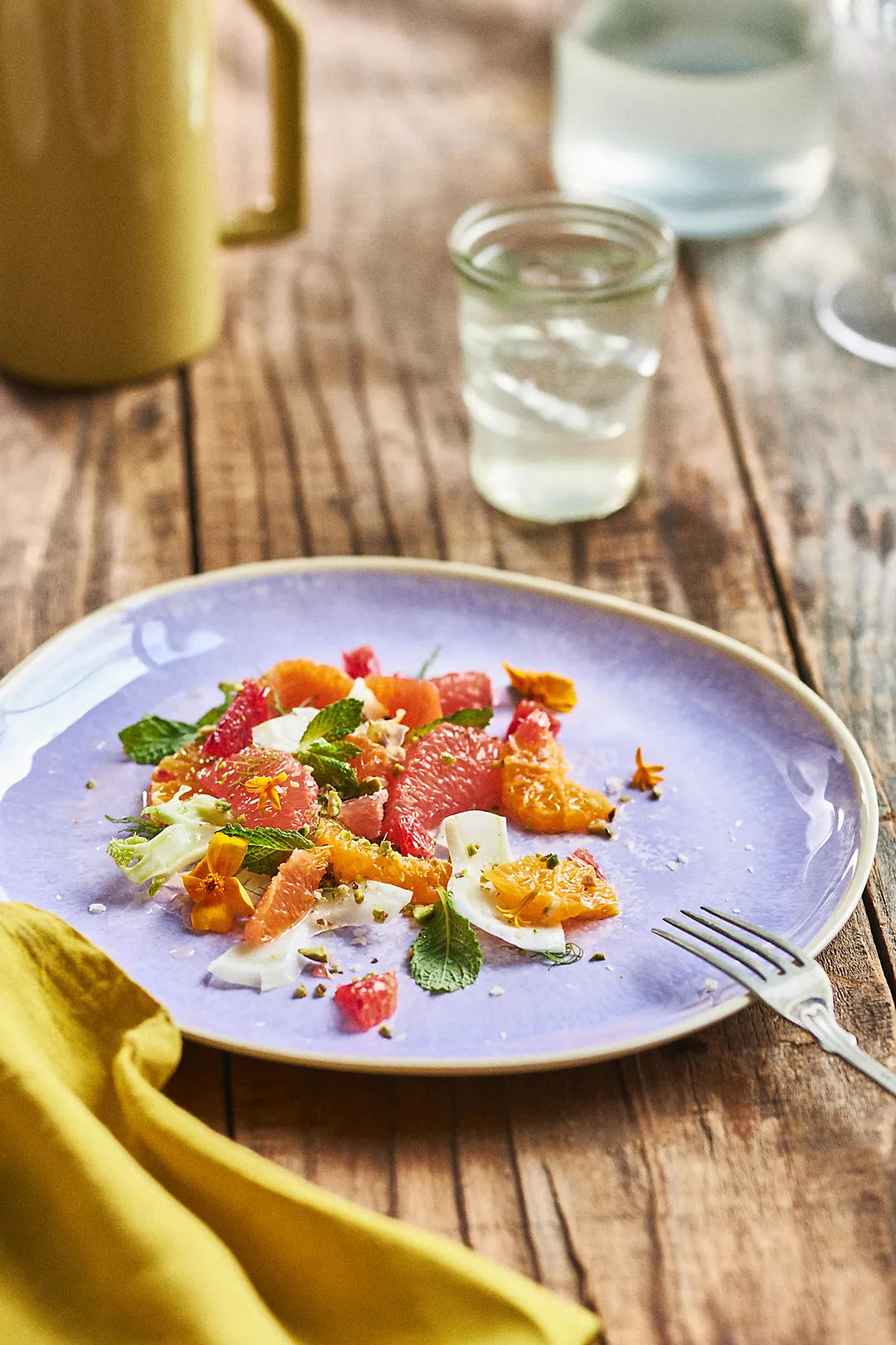 Dakota Bamboo Melamine Dinner Plates, Set of 4 | Anthropologie (US)