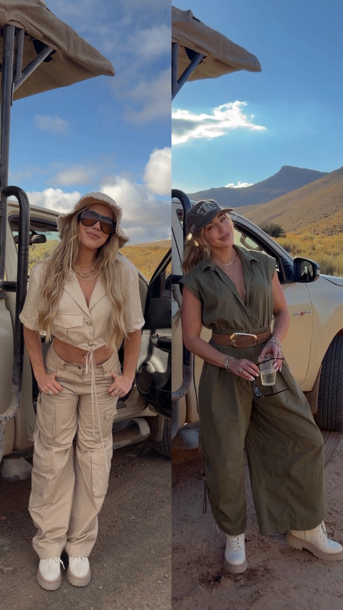 What I wore for two safari’s in South Africa! 🦁 

#LTKTravel #LTKootd #LTKdayinmylife