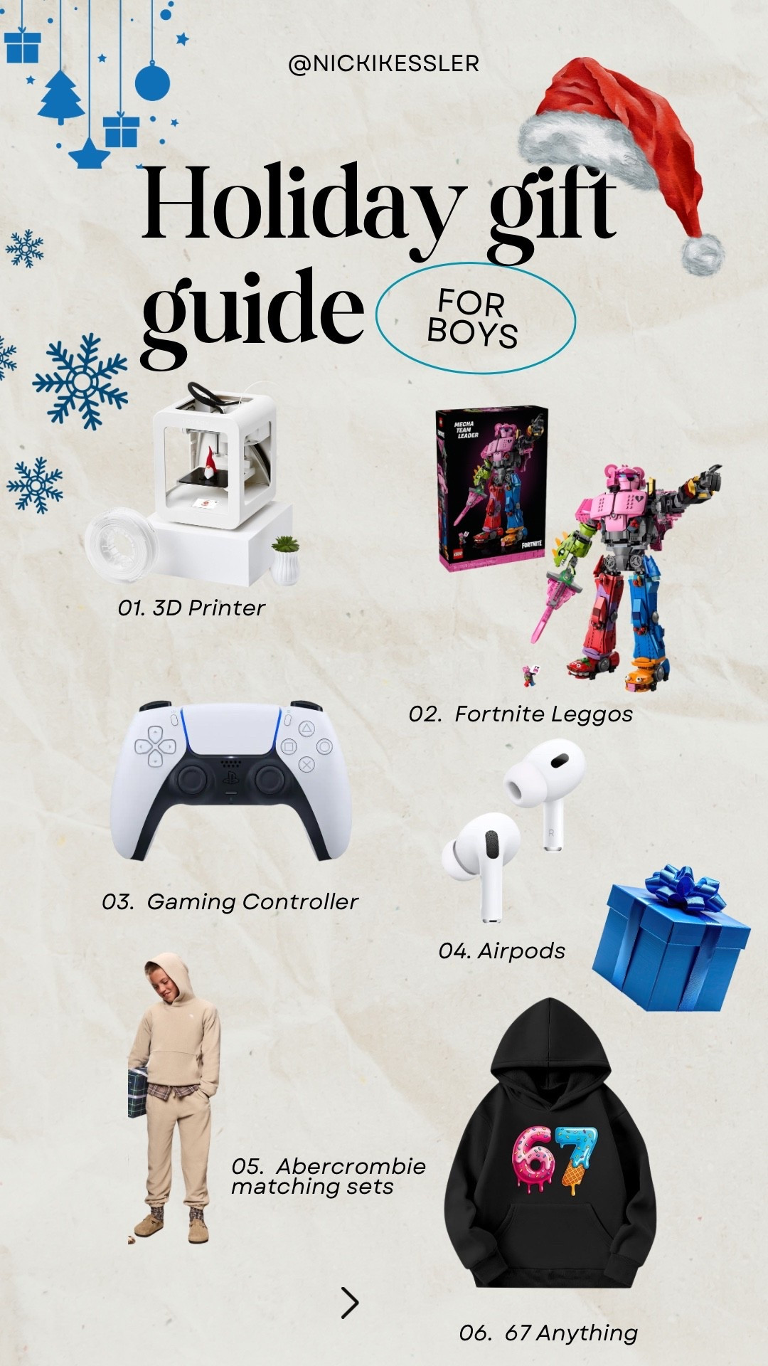 A gift guide for your sons, nephews, etc! 
My son is 11 years old so I’m adding some gift guide ideas based on his Christmas list! 

#giftguide #giftguideforboys 

#LTKGiftGuide #LTKHoliday #LTKSeasonal