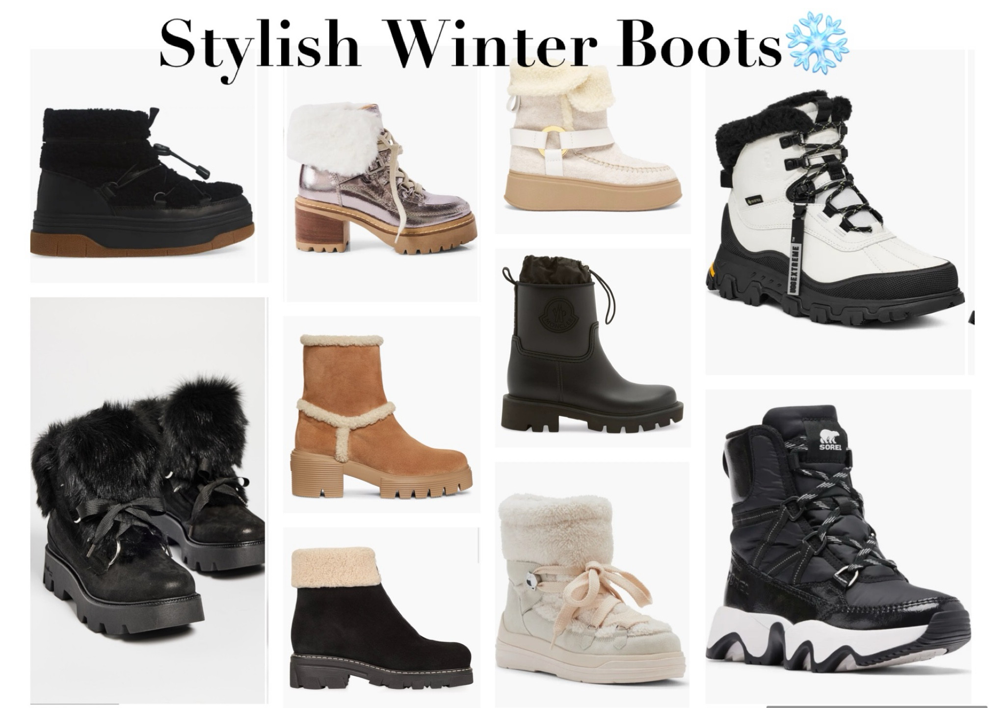 Snow Boot Style

#LTKStyleTip #LTKSeasonal #LTKShoeCrush