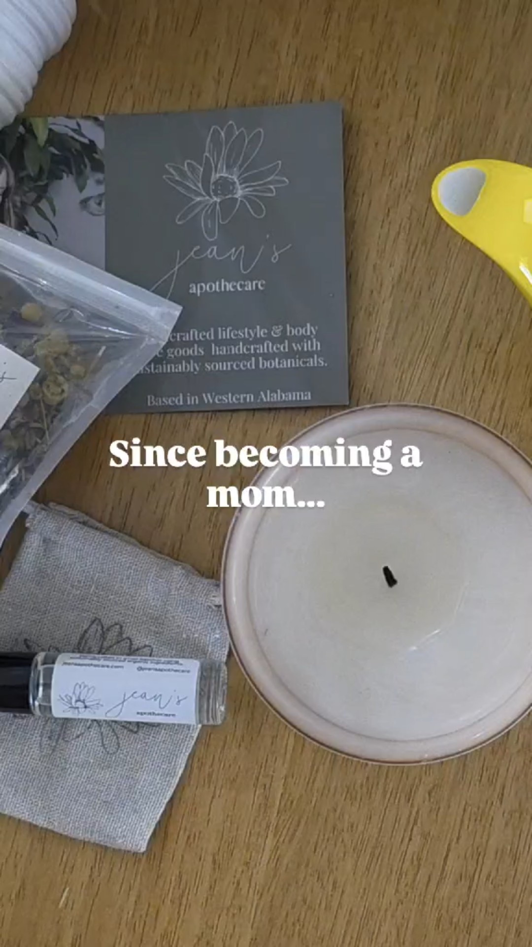 Motherhood has a way of making us pour so deeply into everyone else that we forget to refill our own cups.

Lately, I’ve been learning that self-care isn’t selfish — it’s how I show up as the best version of myself for the people I love most.

It’s in the small, intentional moments — a quiet cup of tea, a deep breath, a few minutes just for me.

I’ve been using this Self-Care for Busy Moms Set from @jeansapothecare, and it’s truly such a beautiful reminder to slow down and nurture myself.

It includes:
✨️ Compassion Aromatherapy Bath Soak - floral-woodsy, decompressing soak for a deep exhale.
✨️ Compassion Aromatherapt Roll-On - portable pulse-point calm for grounding on-the-go.
✨️ Herbal Goddess Tea — relaxing, nervine-forward herbal tea with supportive botanicals for cyclical balance. 

If you needed this reminder today:
You deserve the same care, love, and attention that you give so freely to everyone else. 🤍

#LTKFamily #LTKKids #LTKHome