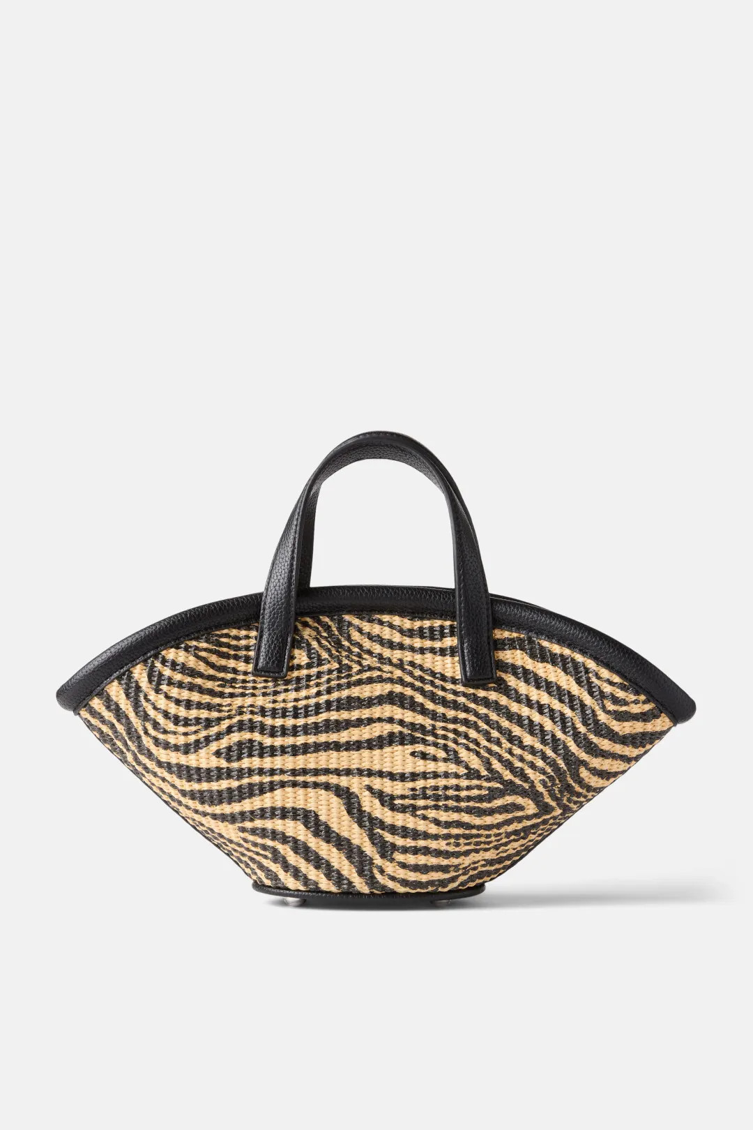 SIMONMILLER Accessories Mini Zebra Mercado Tote | Rent the Runway