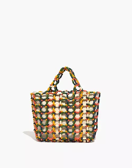 The Small Transport Tote: Beaded Edition | Madewell
