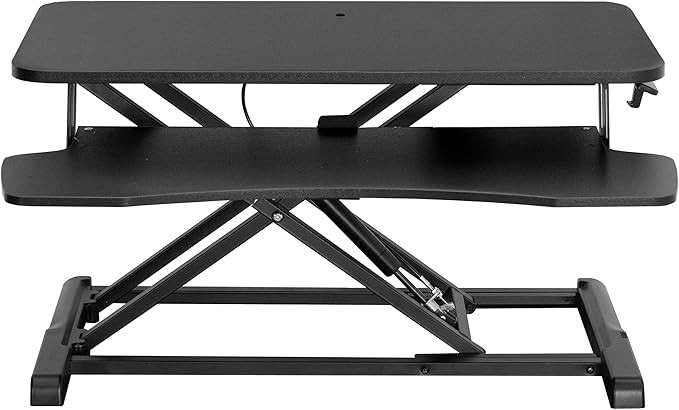 VIVO 32 inch Desk Converter, Height Adjustable Riser, Sit to Stand Dual Monitor and Laptop Workst... | Amazon (US)