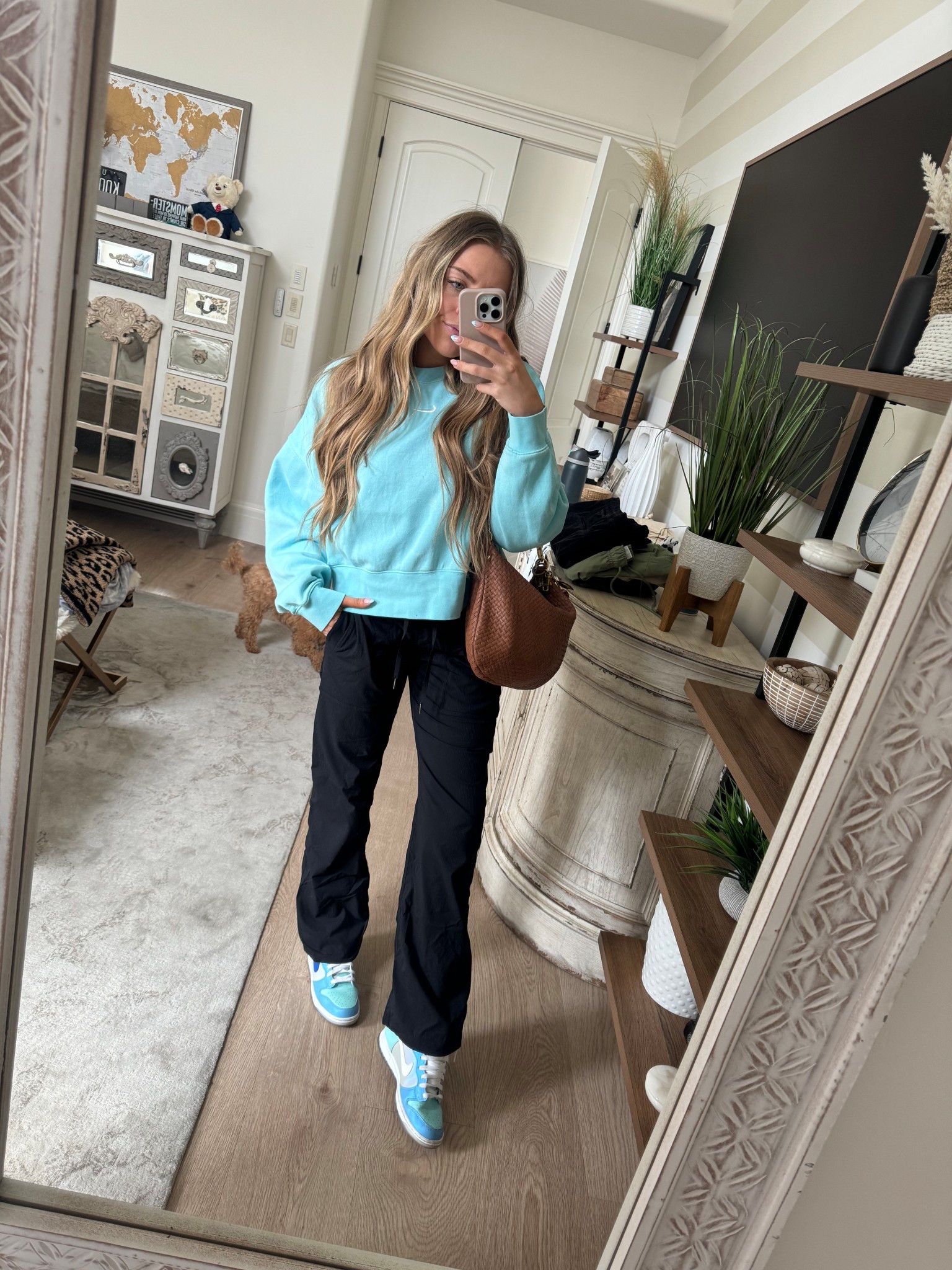 The perfect running errands outfit! Super cute and super comfy💙 
Pants - 6 
Top - S 

#LTKStyleTip #LTKBeauty