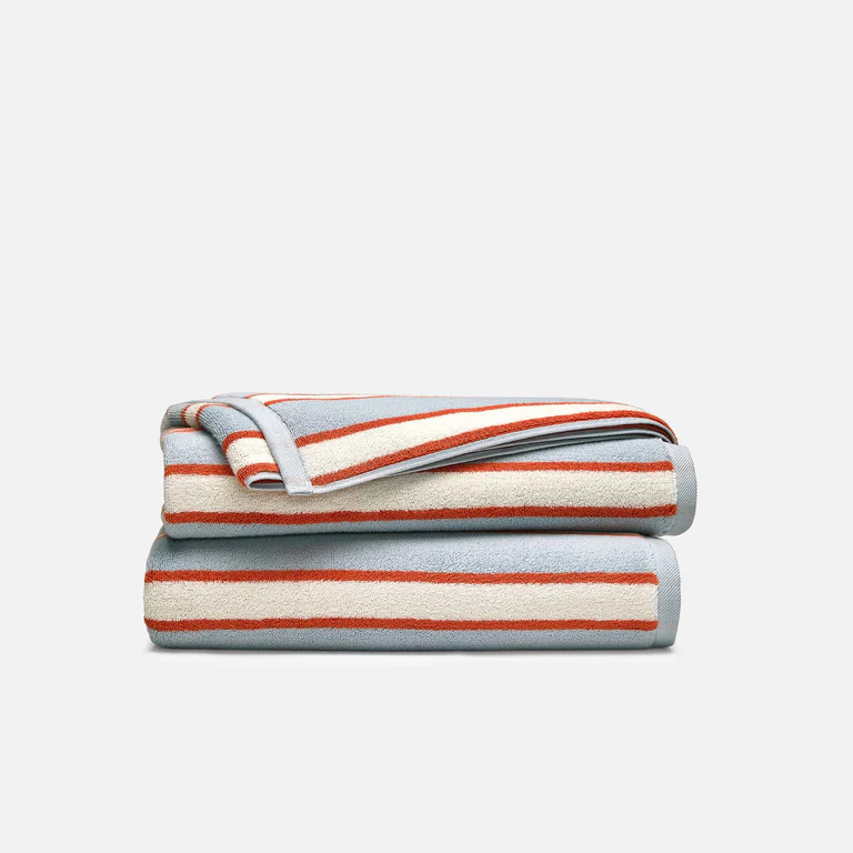 Super-Plush Turkish Cotton Bath Towels Set of 2 | Brooklinen