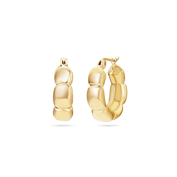 10K Mia Huggie Hoops | IceLink