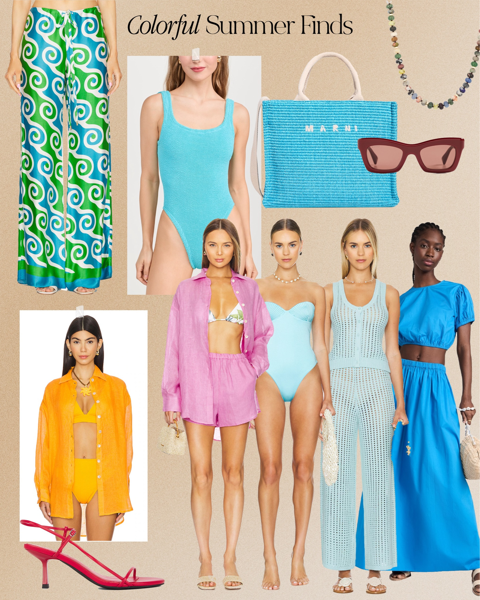 Colorful summer finds 🌈