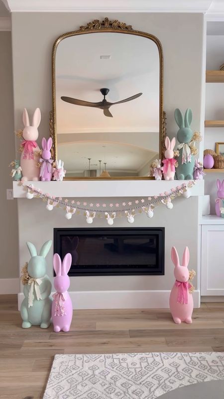 Back by popular demand, flocked bunnies and the sweetest bunny garland are back in stock 🎀🐰

#LTKhome #LTKVideo #LTKSpringSale